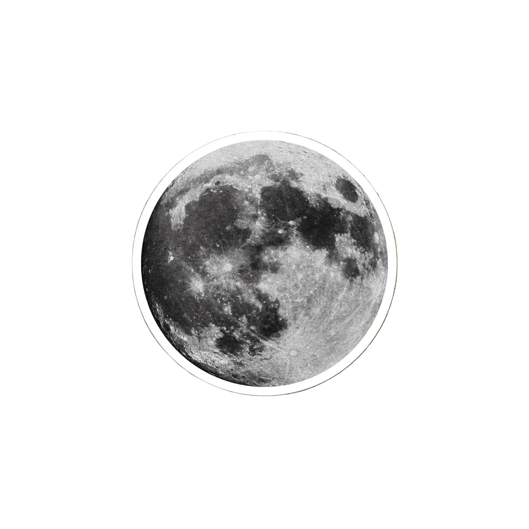 Moon Pancake Sticker Moon Sticker - The Shops at the Denver Art Museum