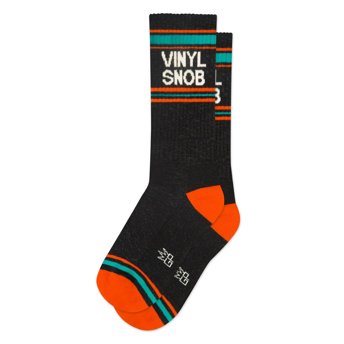 Vinyl Snob Gym Crew Socks