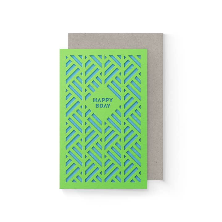 Green Grove Layered Card (mini)