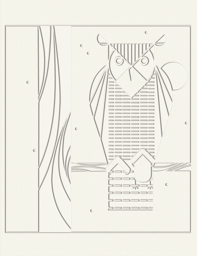 Charley Harper: Birds Embossed  Boxed Notecard Assorted