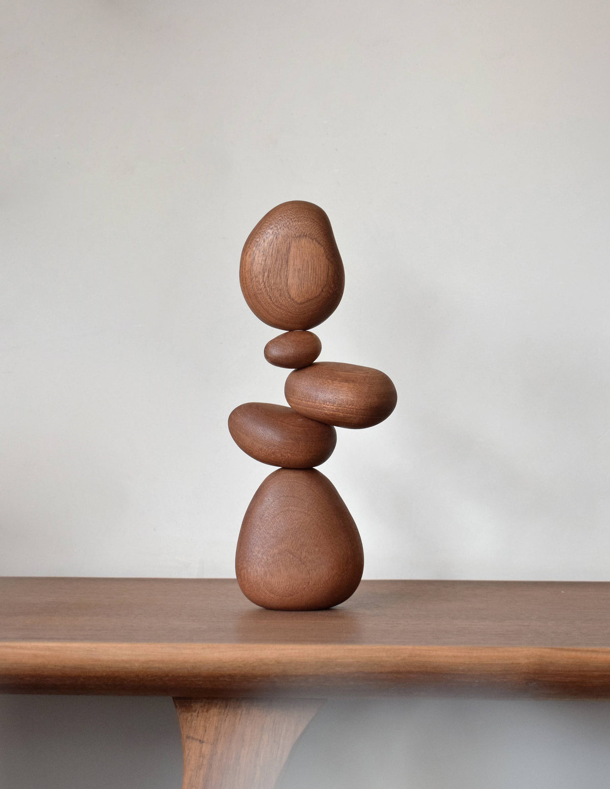 Sapele Wood Balance Stones
