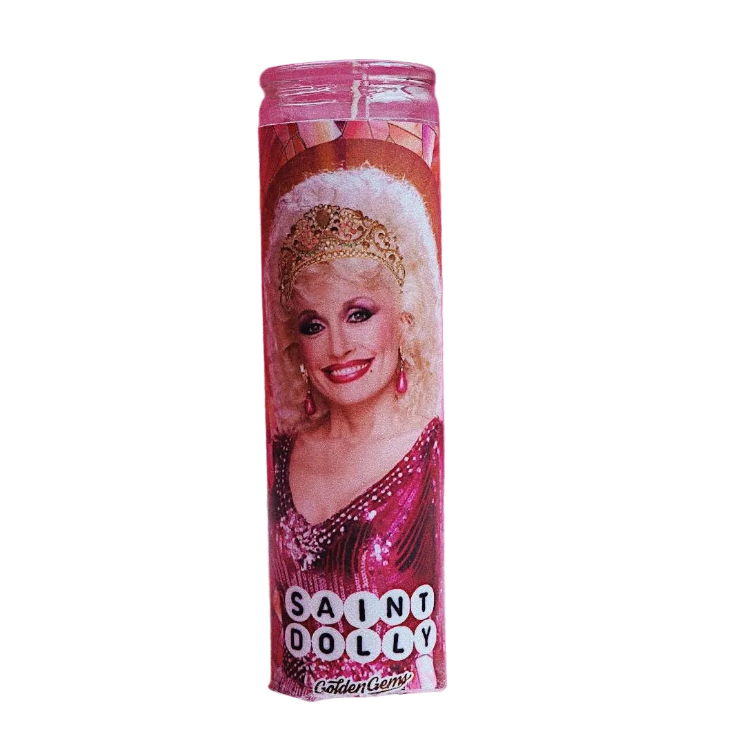 Saint Dolly Prayer Candle