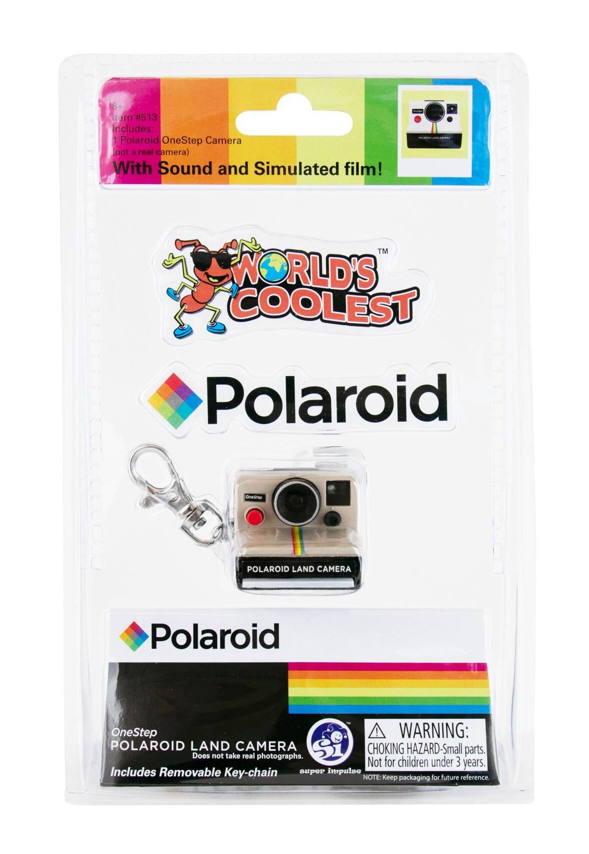 World's Coolest Polaroid Camera Keychain
