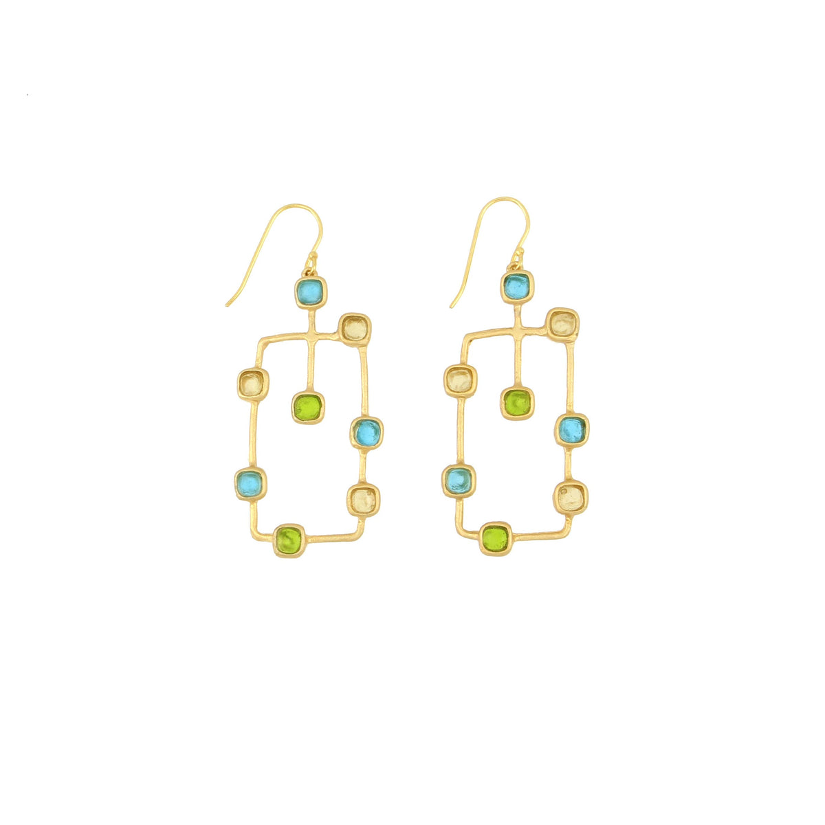 Fragment Large Wire Earrings