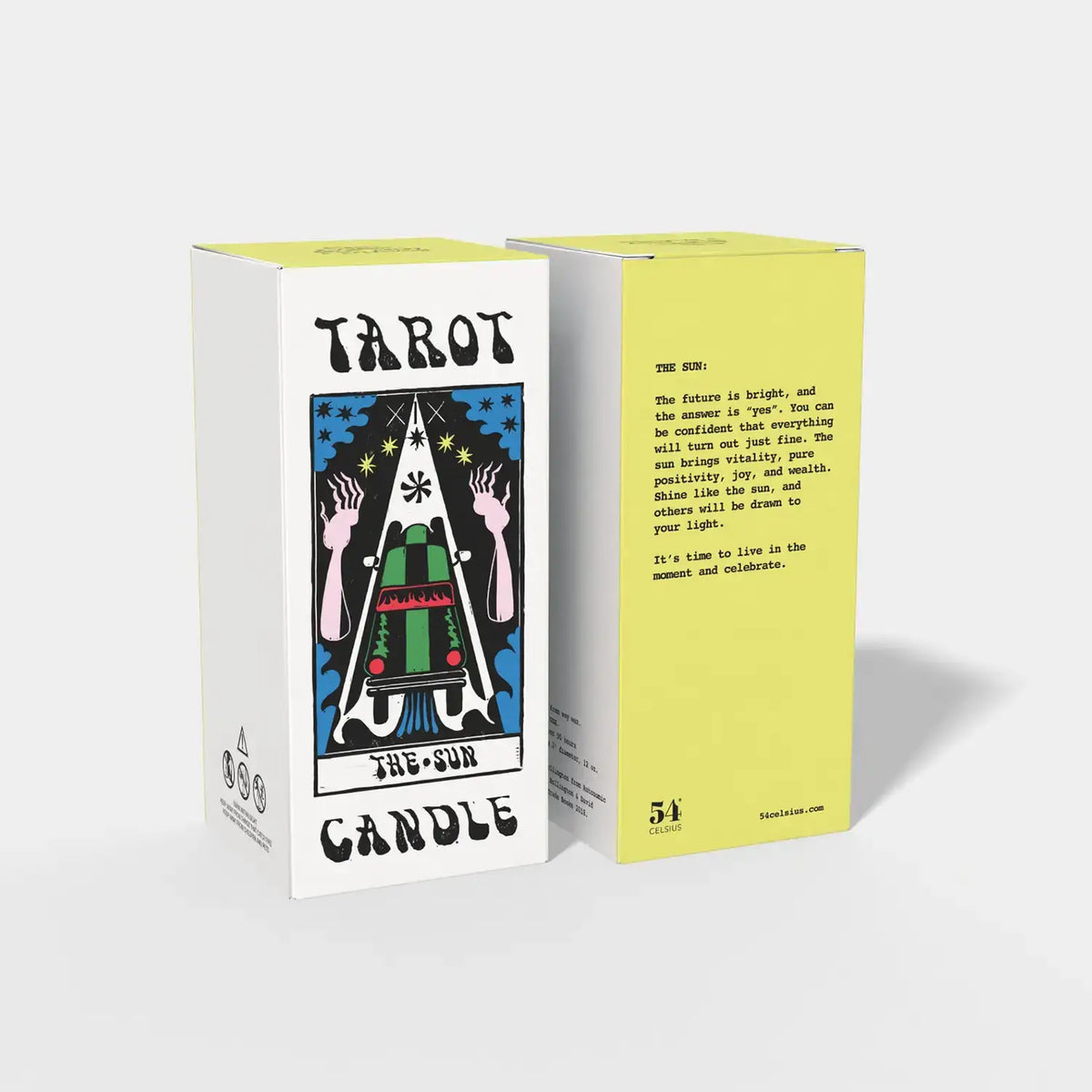 Tarot The Sun Candle