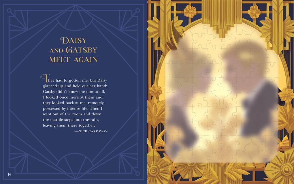 Sticker Jigsaw: The Great Gatsby