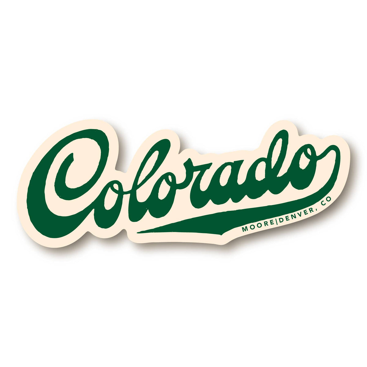 Colorado Athletic Sticker 