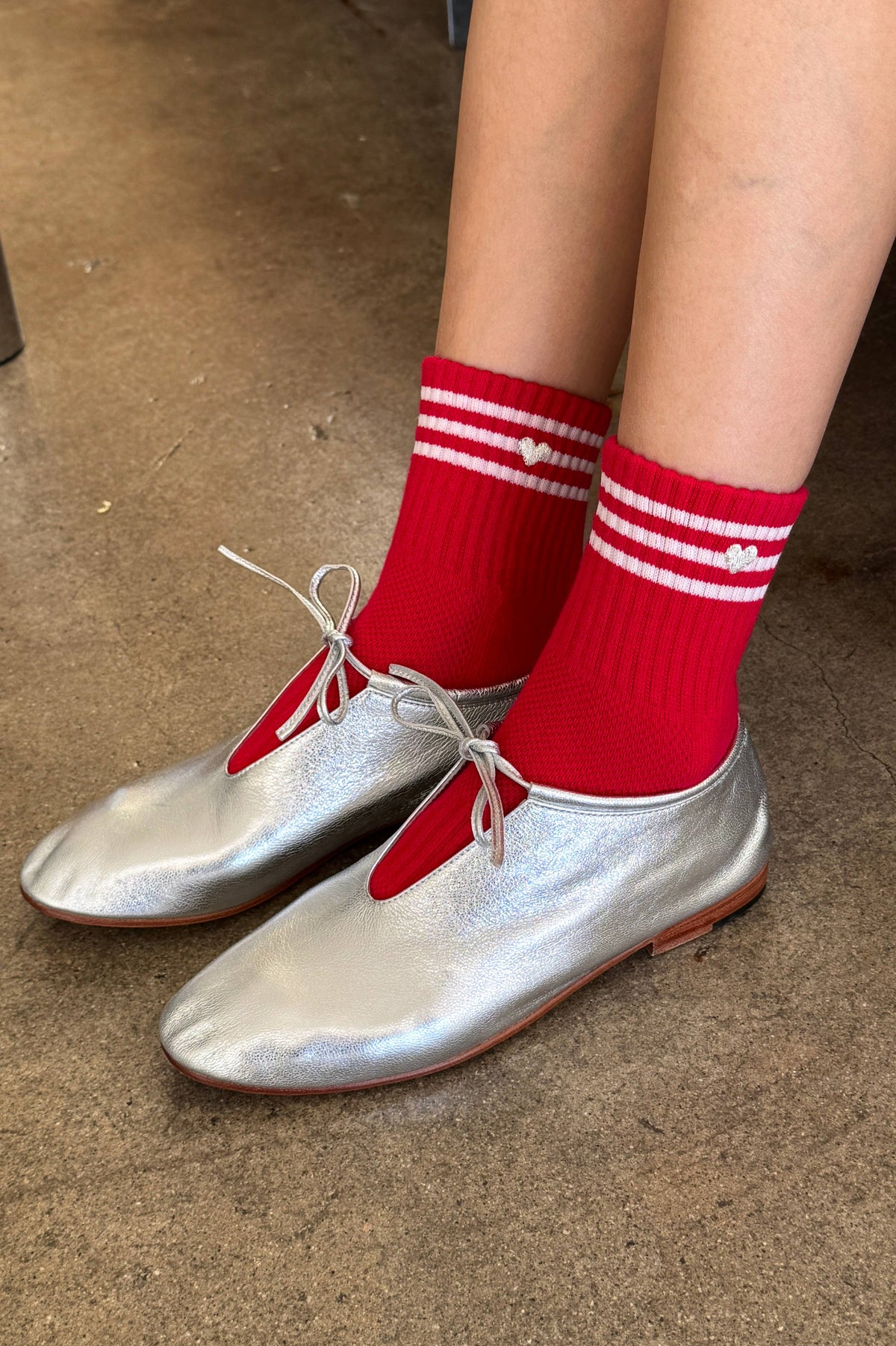 Embroidered Girlfriend socks