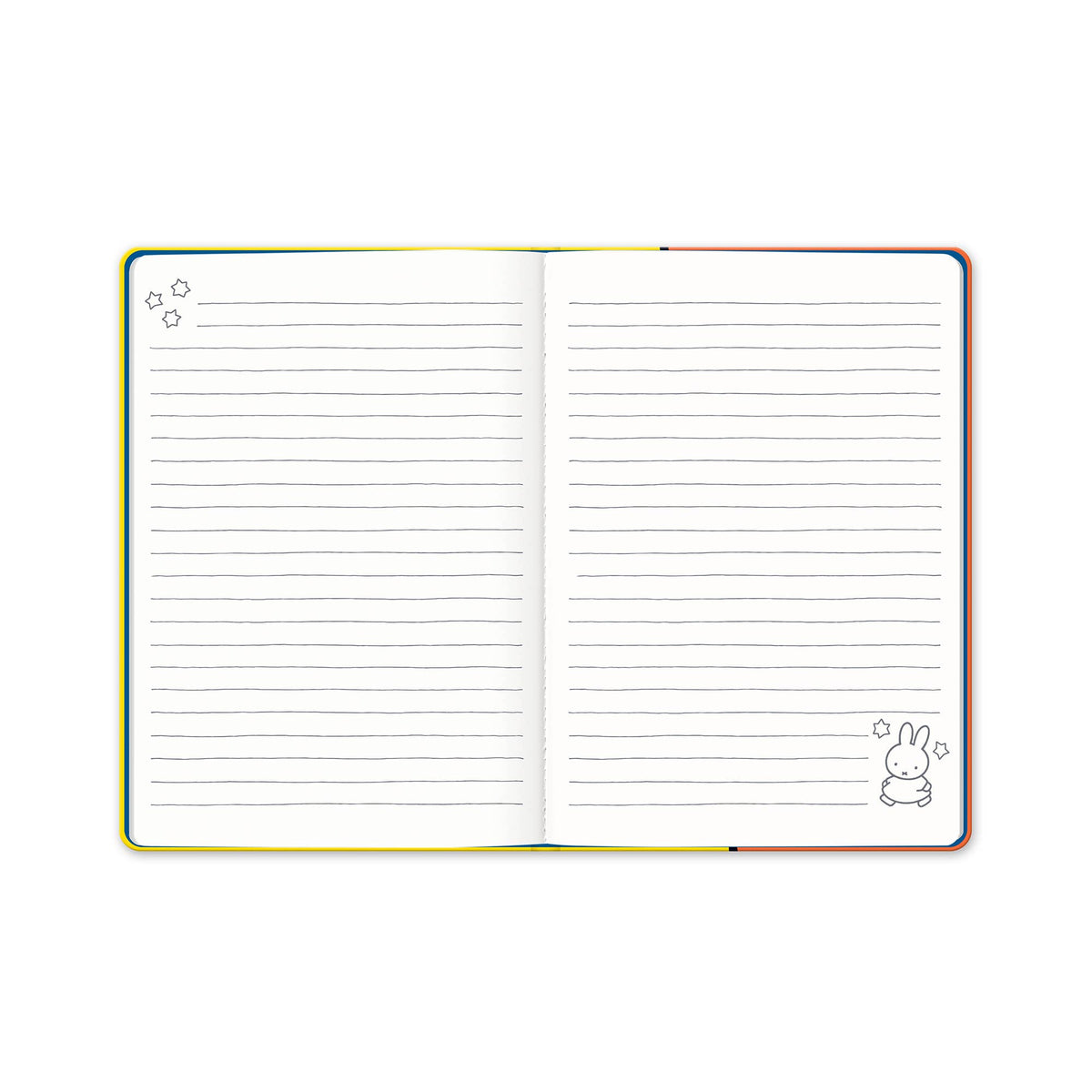 Hardcover Notebook with Enamel Bookmark Classic Miffy