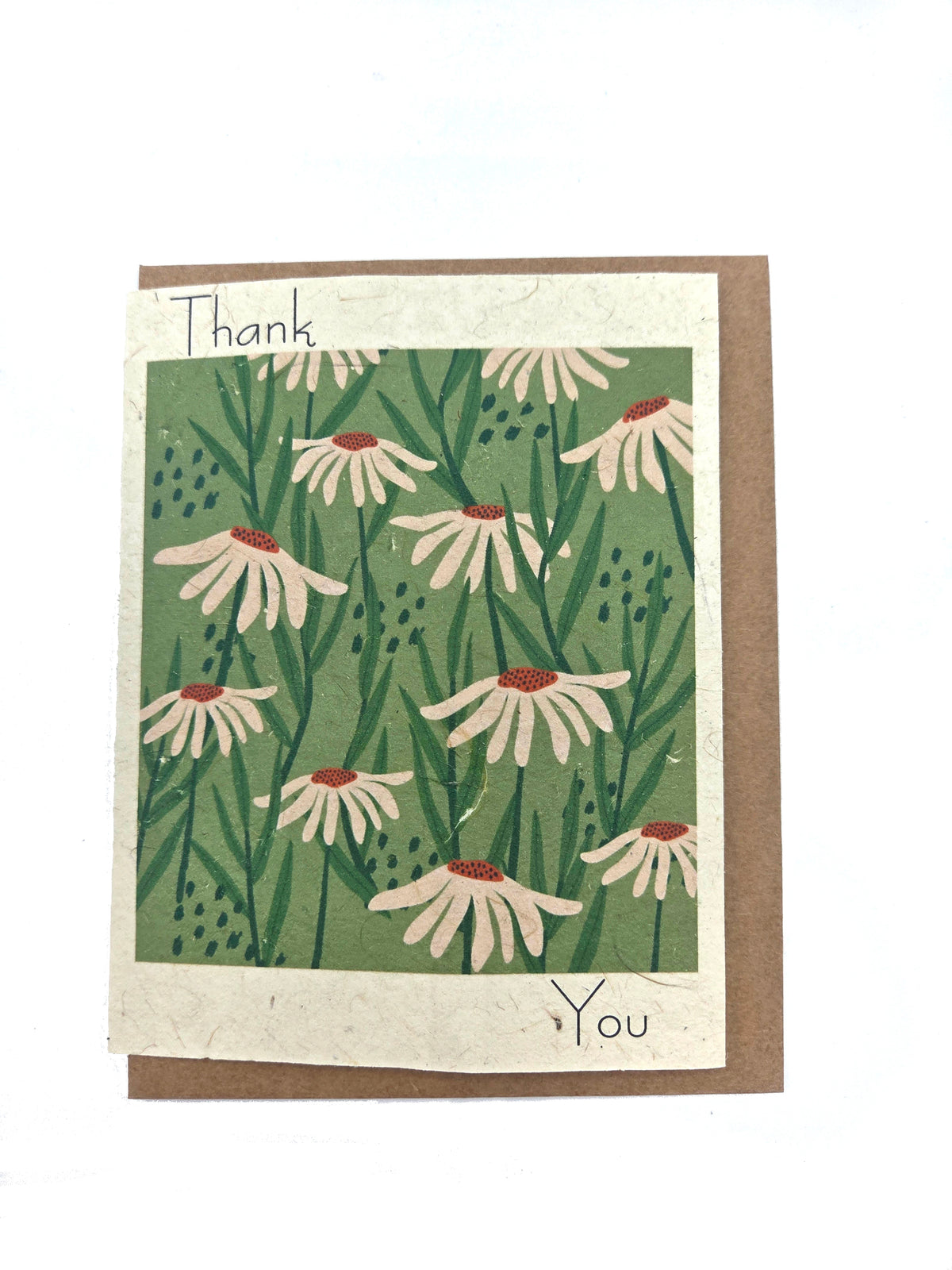 Echinacea Thank You Plantable Seed Card
