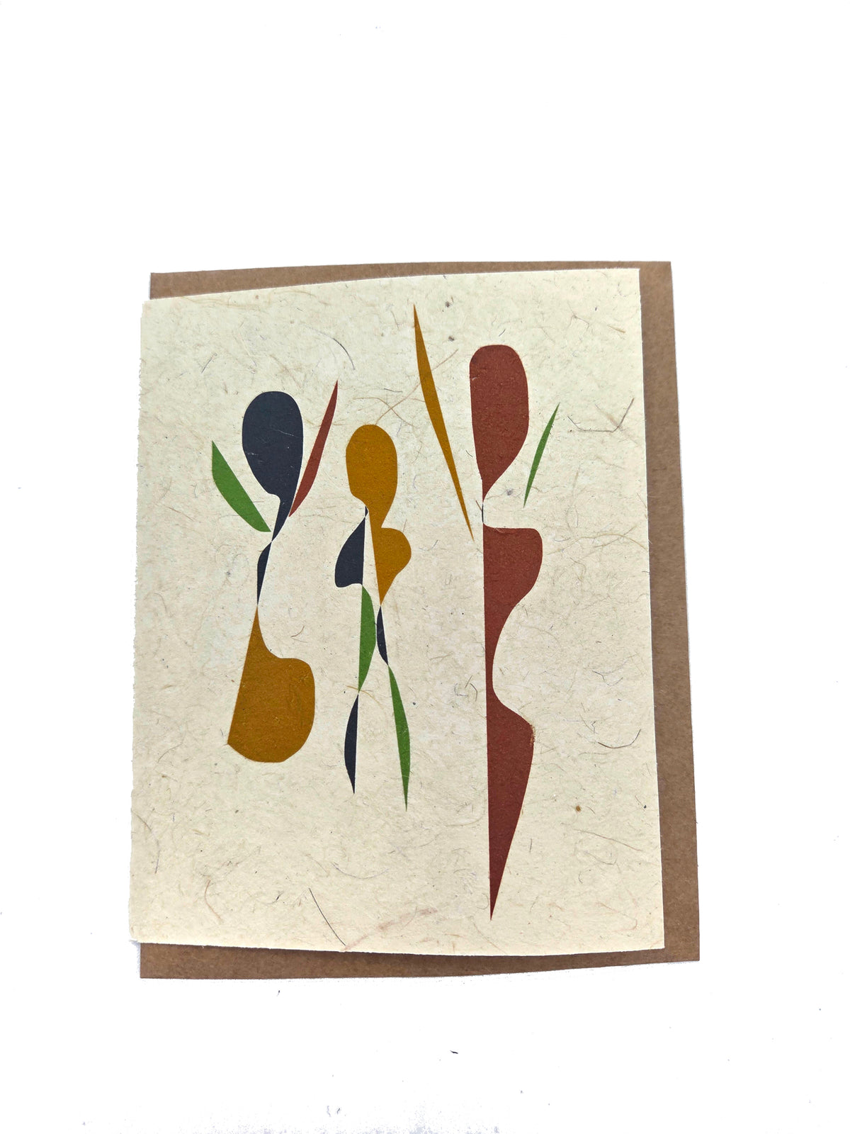 Abstract Dance Plantable Seed Card