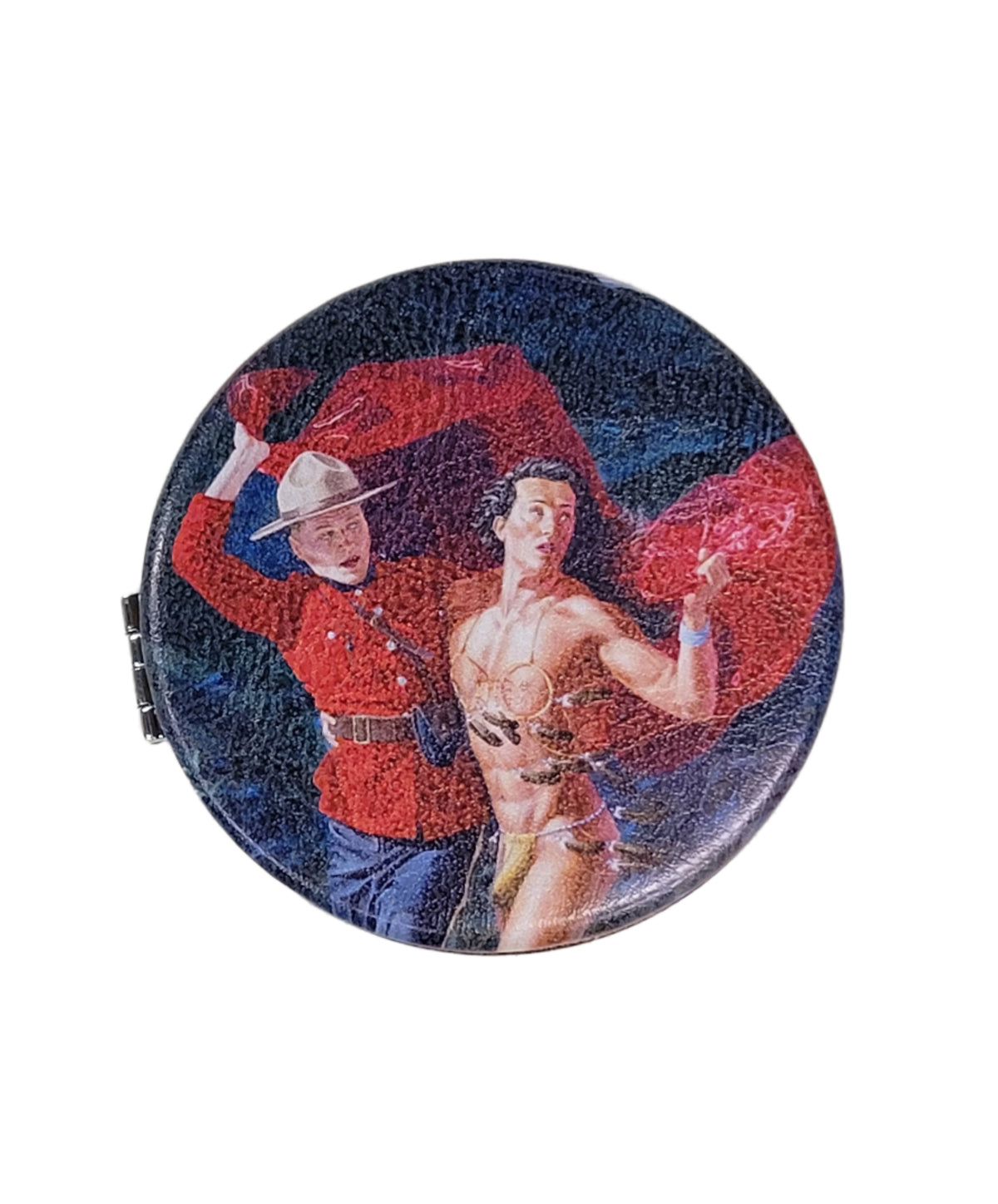 The Storm, Kent Monkman Round Compact Mirror