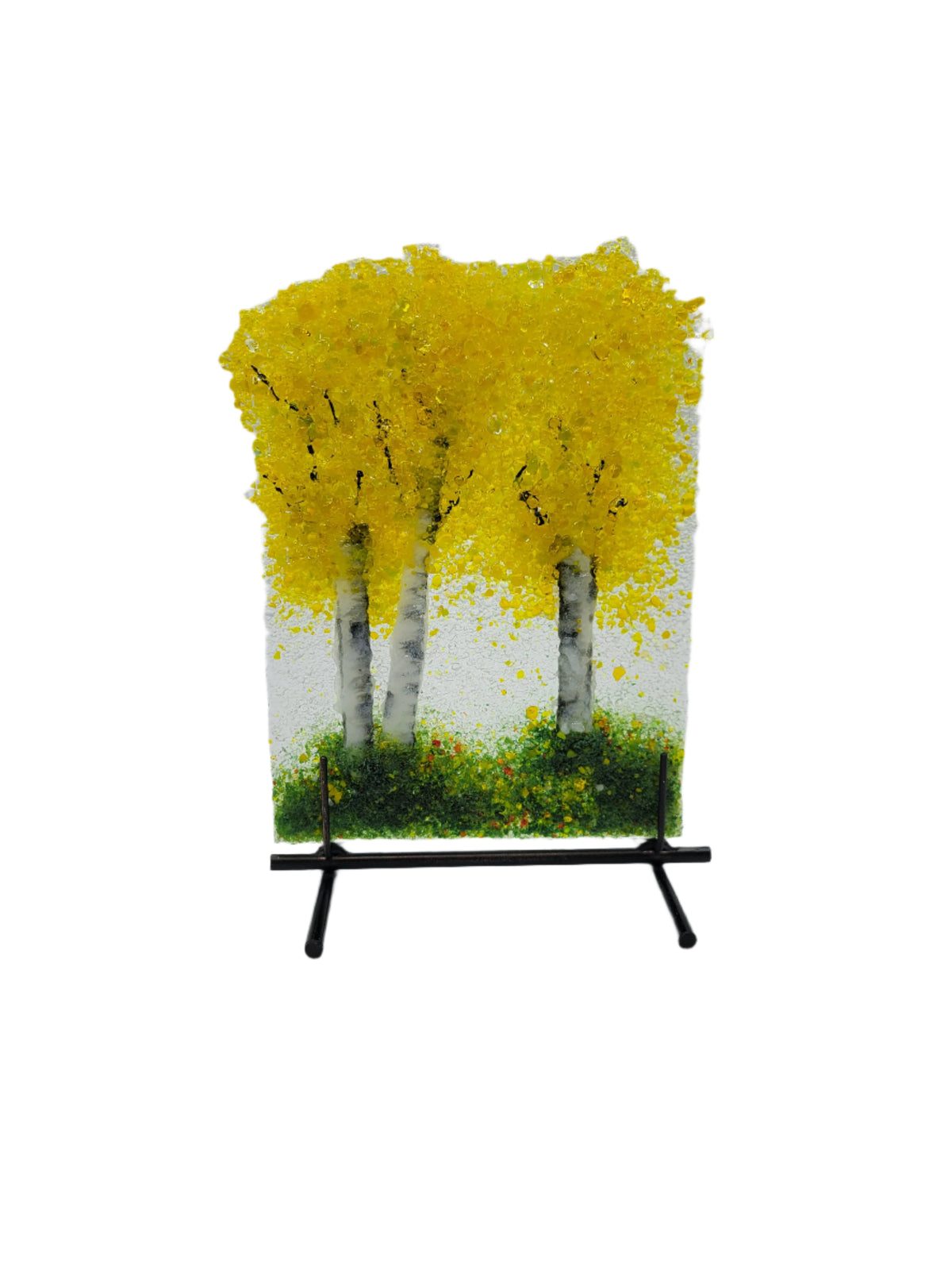 Yellow Aspen Panel &amp; Stand