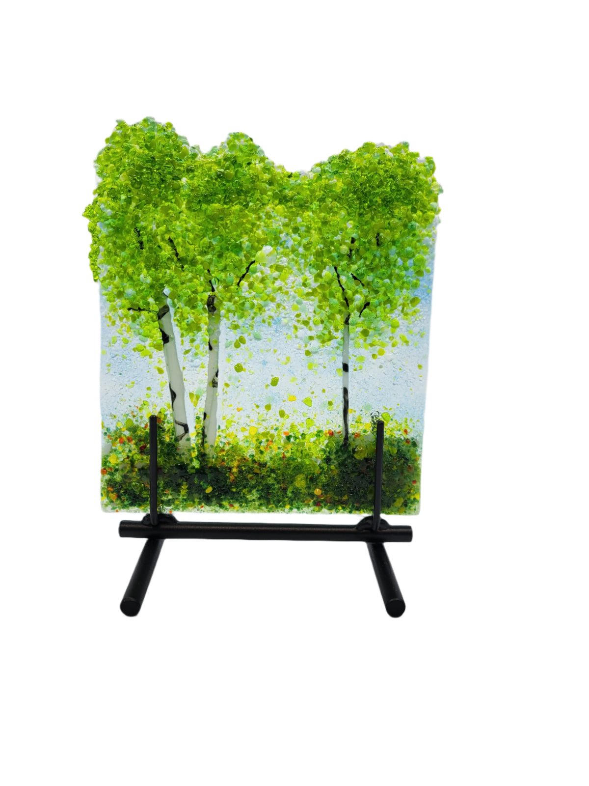 Green Aspen Panel &amp; Stand