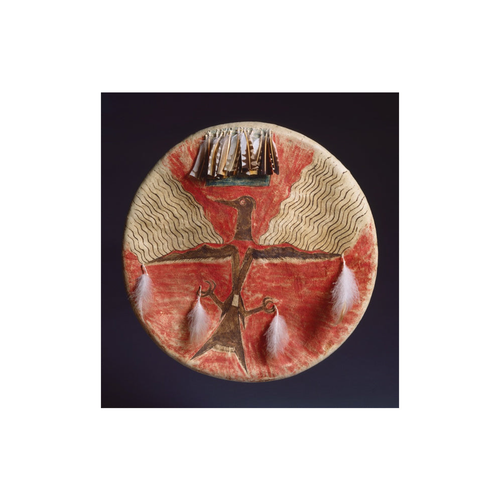 No Two Horns (Hunkpapa Lakota) Shield Postcard