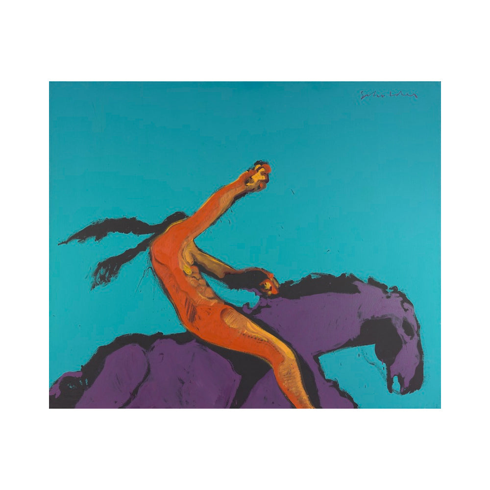 Fritz Scholder: Indian Power Postcard
