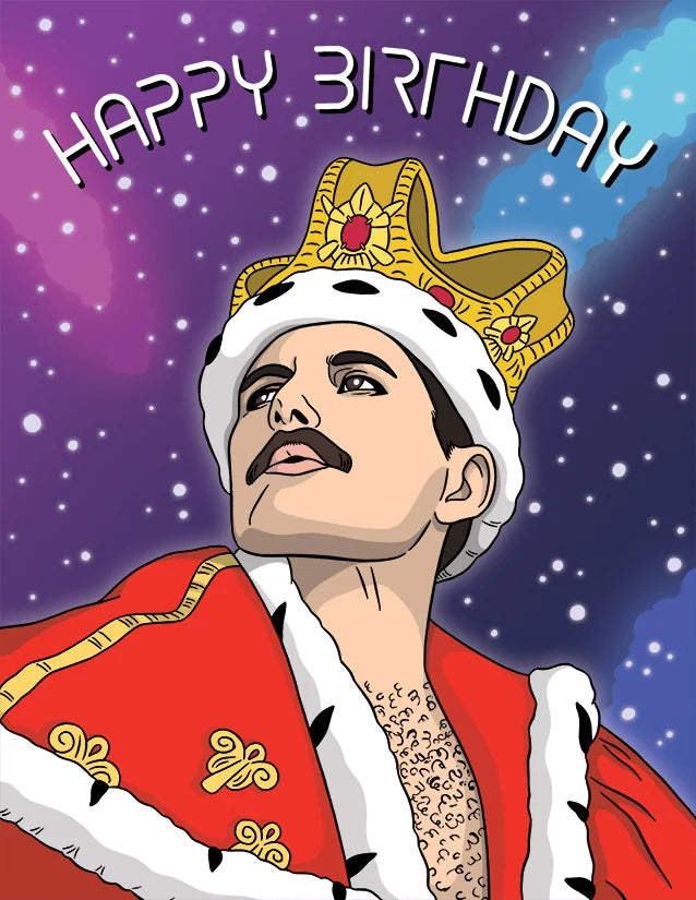 Freddie Birthday Card
