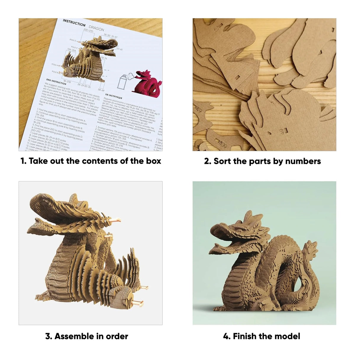 Dragon 3D Puzzle