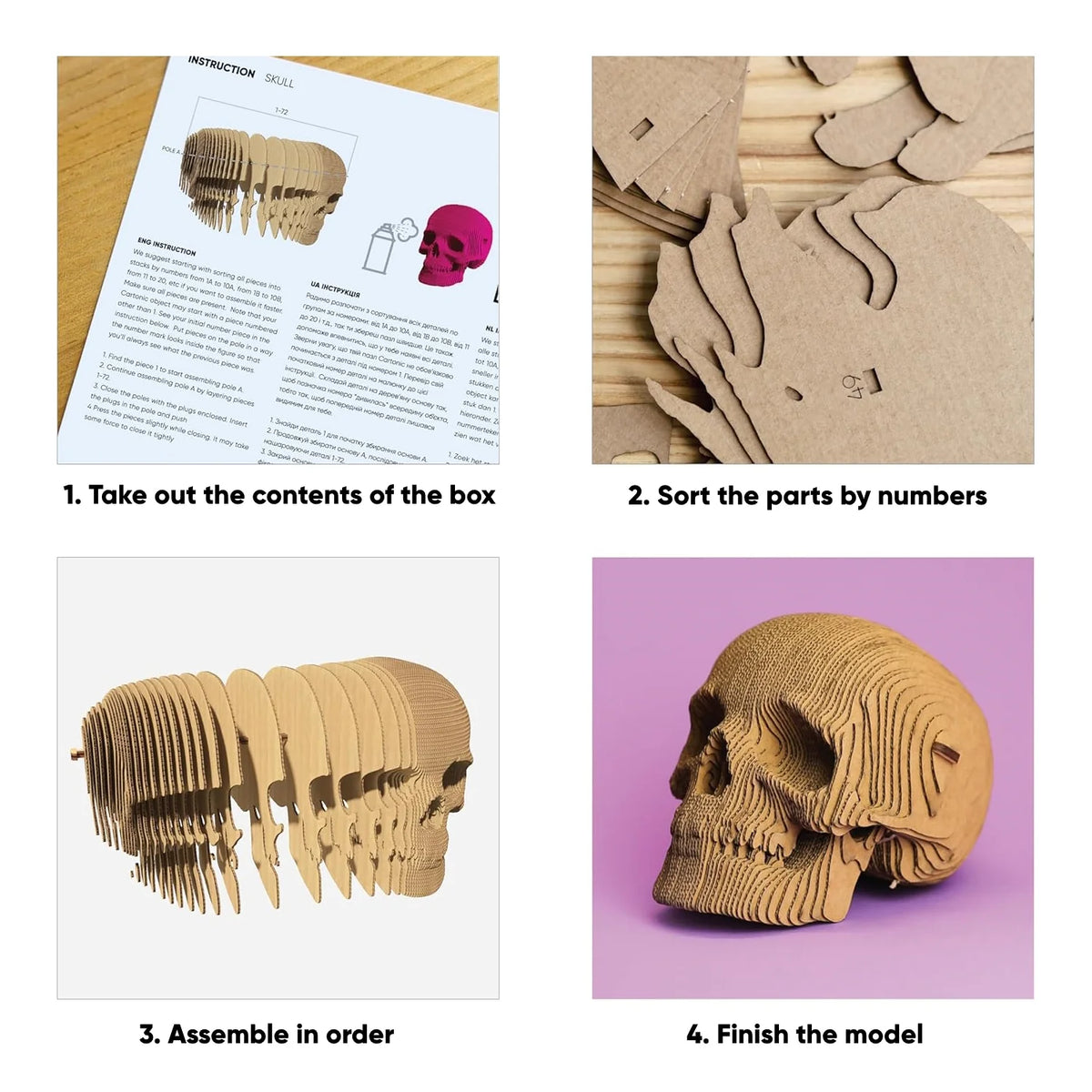 Skull 3D Puzzle
