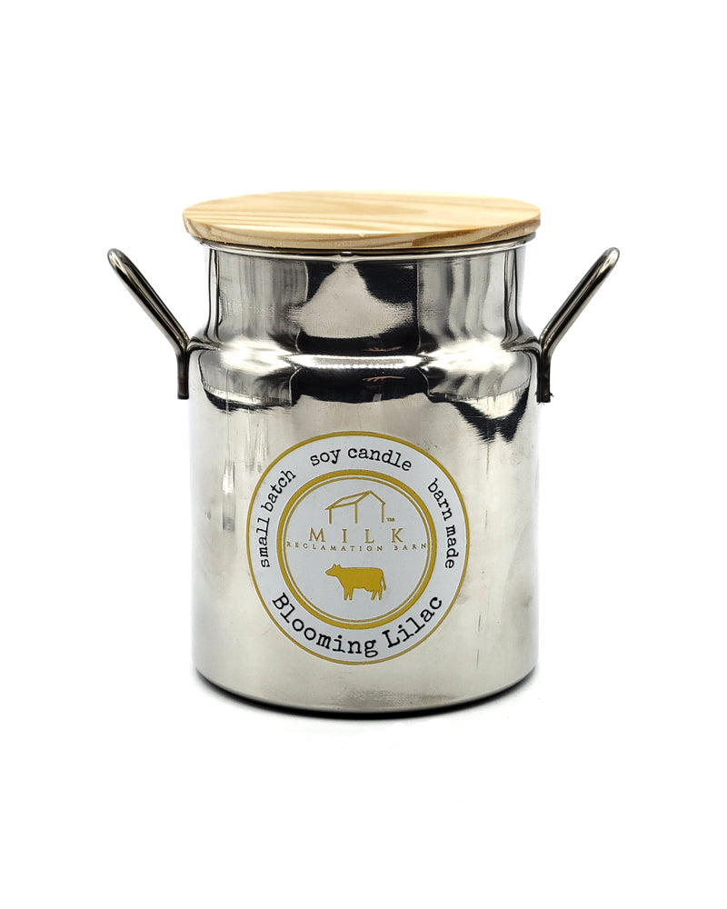 Stainless Milk Churn Candles - 12.5 oz