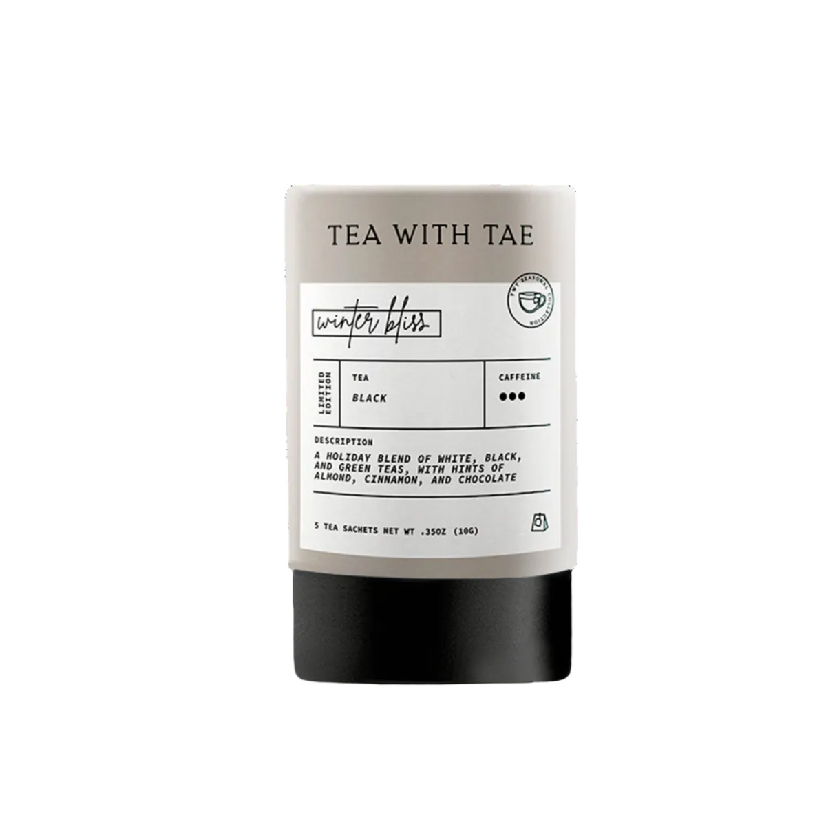 Winter Bliss Holiday Mini Tube Gift (5 tea bags)