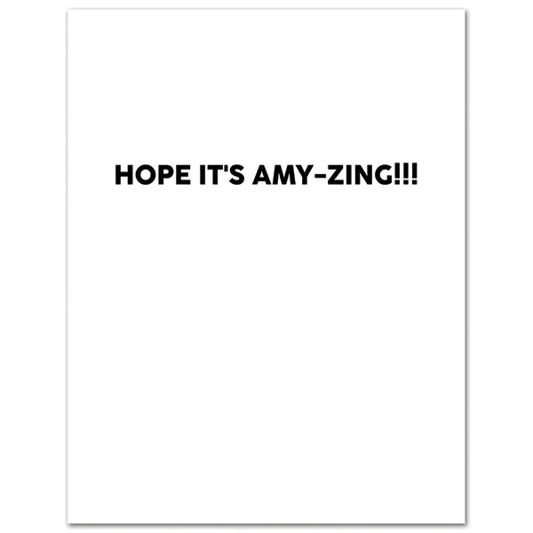 Amy Winehouse Birthday Card