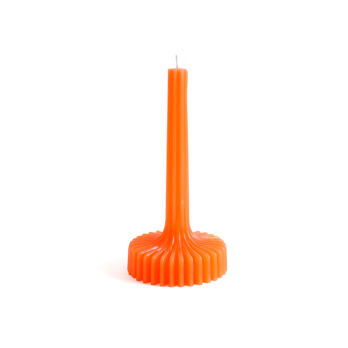 Orange Tall Decorative Candle