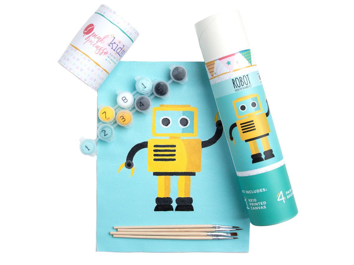 Robot Paint by Number