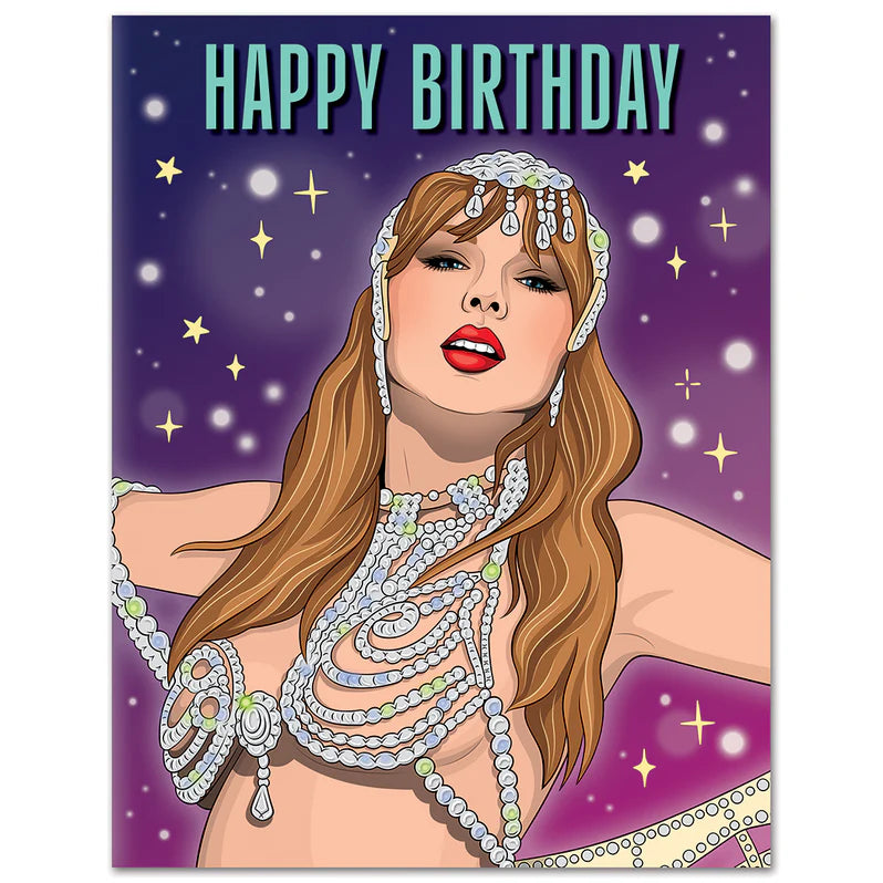 Showgirl Era Birthday Card