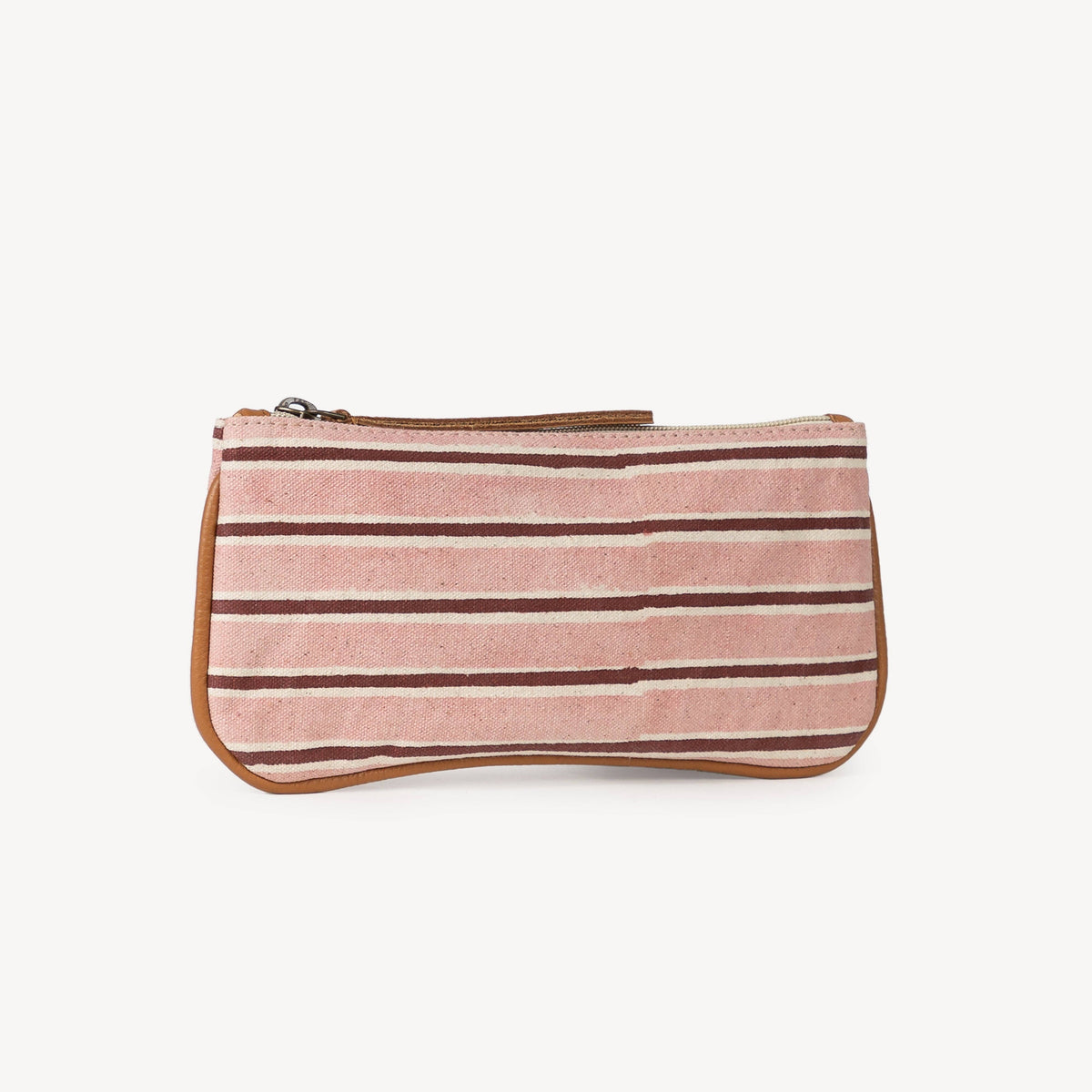 Pencil Pouch - Winter Berry Stripe