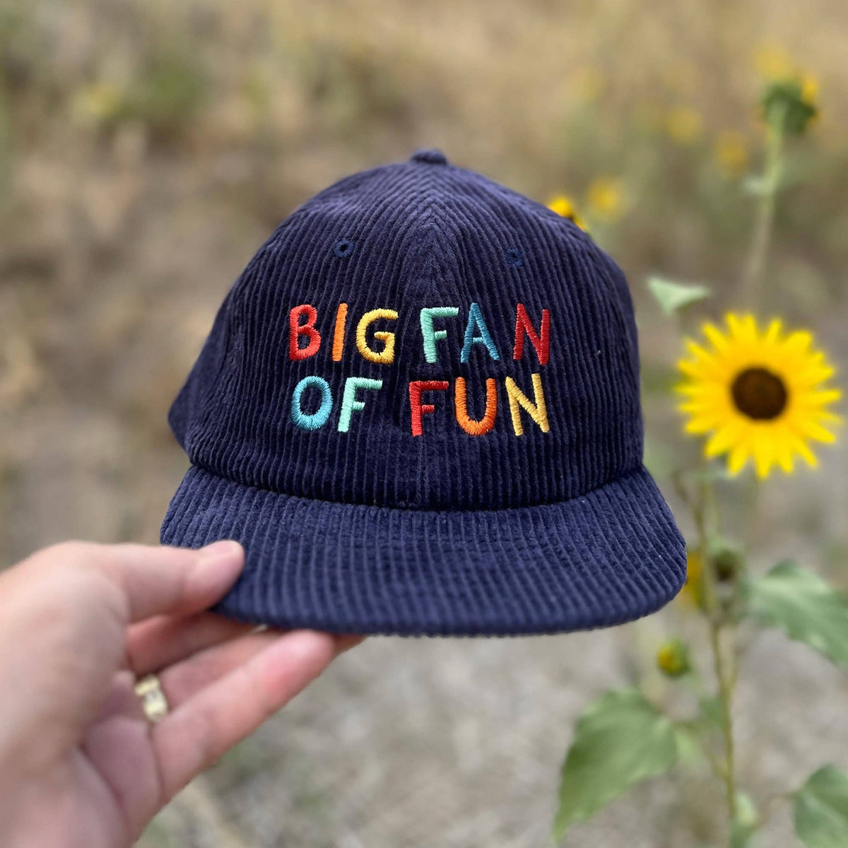 Baby/Toddler & Youth Corduroy Snapback Hat | Big Fan Of Fun