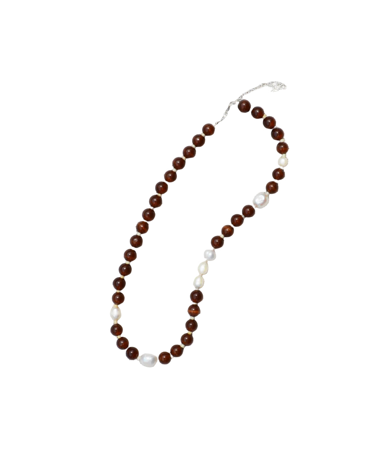 Coffee Pearl Necklace