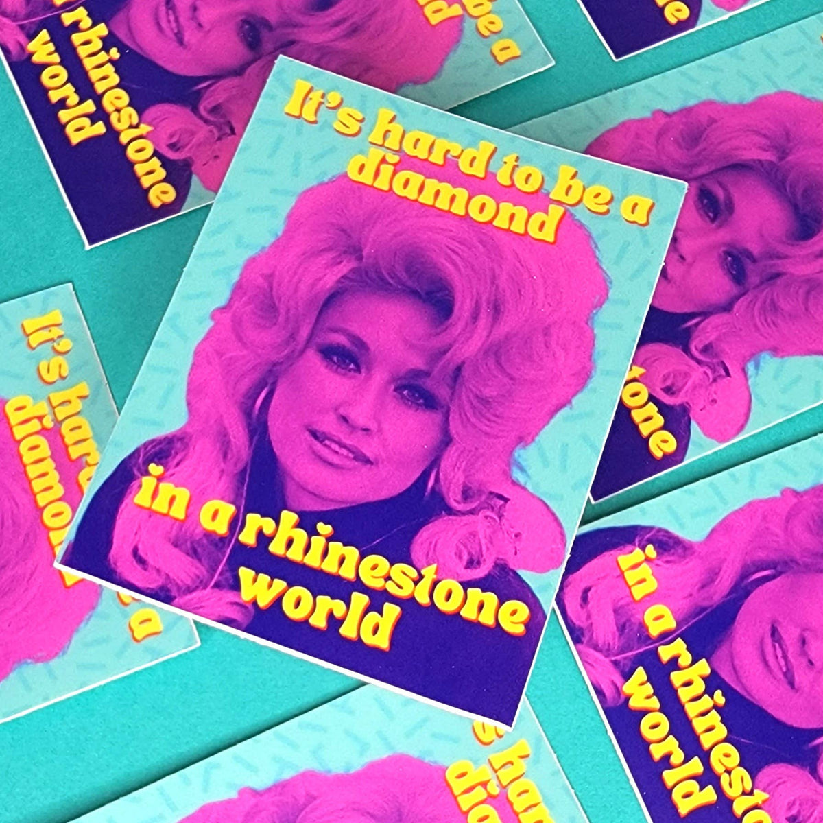Diamond Dolly Sticker