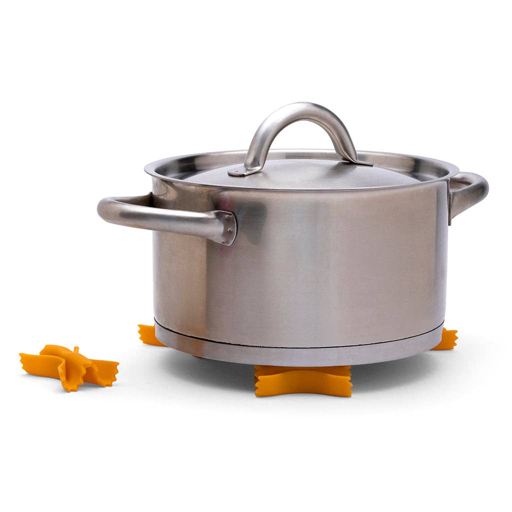 Pasta Shaped Steam Release & Trivet | Farfalle