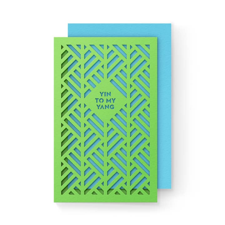 Green Grove Layered Card (mini)
