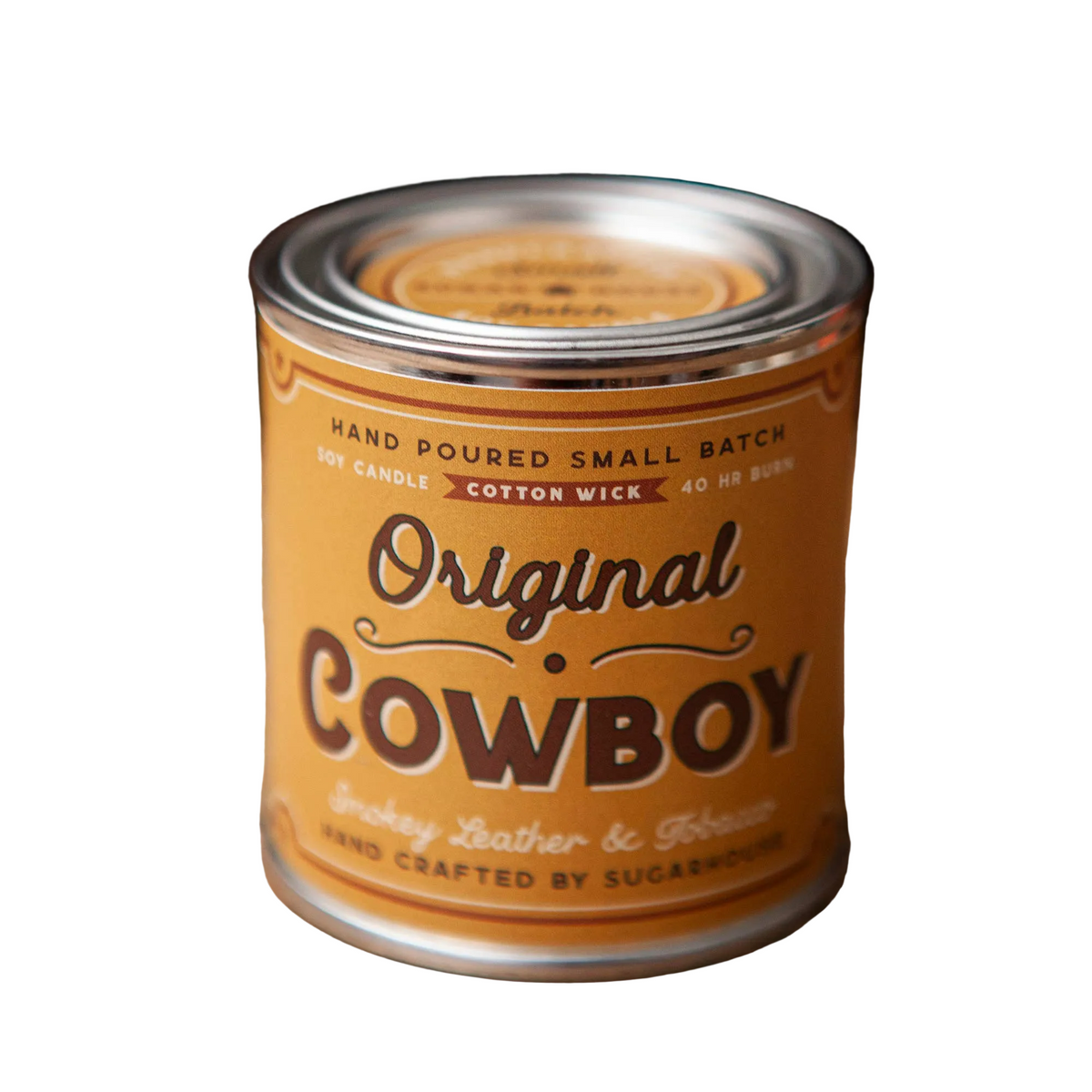 Original Cowboy Soy Paint Can Candle