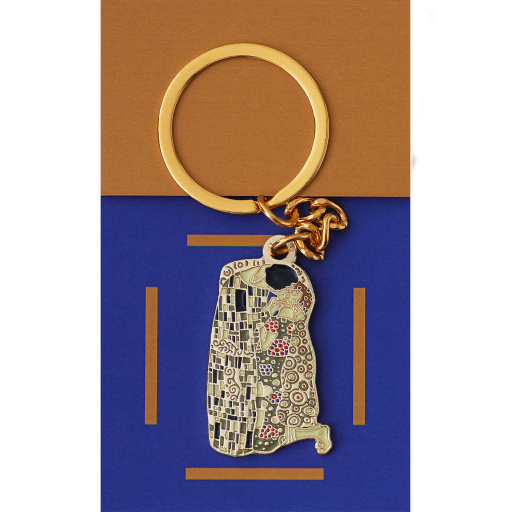 The Kiss Gustav Klimt 1908 Keychain