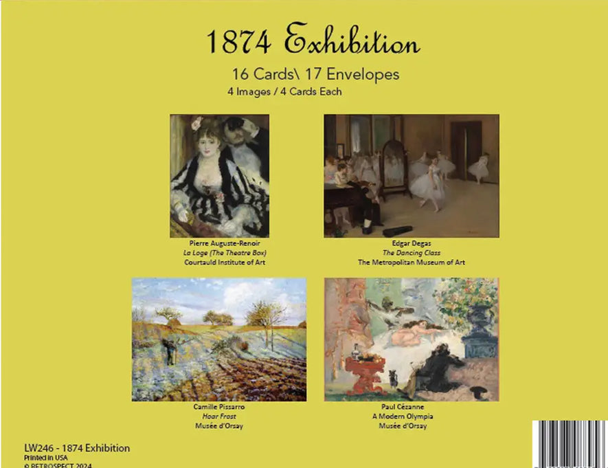1874 Exhibition Boxed Notecards