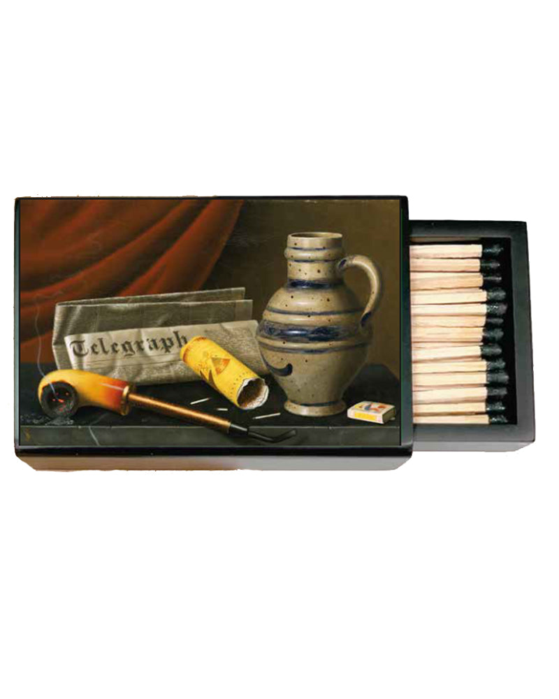 Still Life with Telegraph Large Slide Matchbox