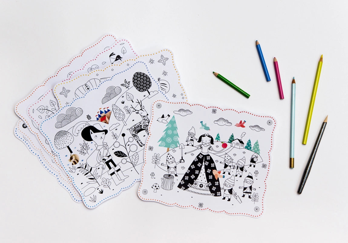 Wonderful Coloring - 12 Coloring Stories
