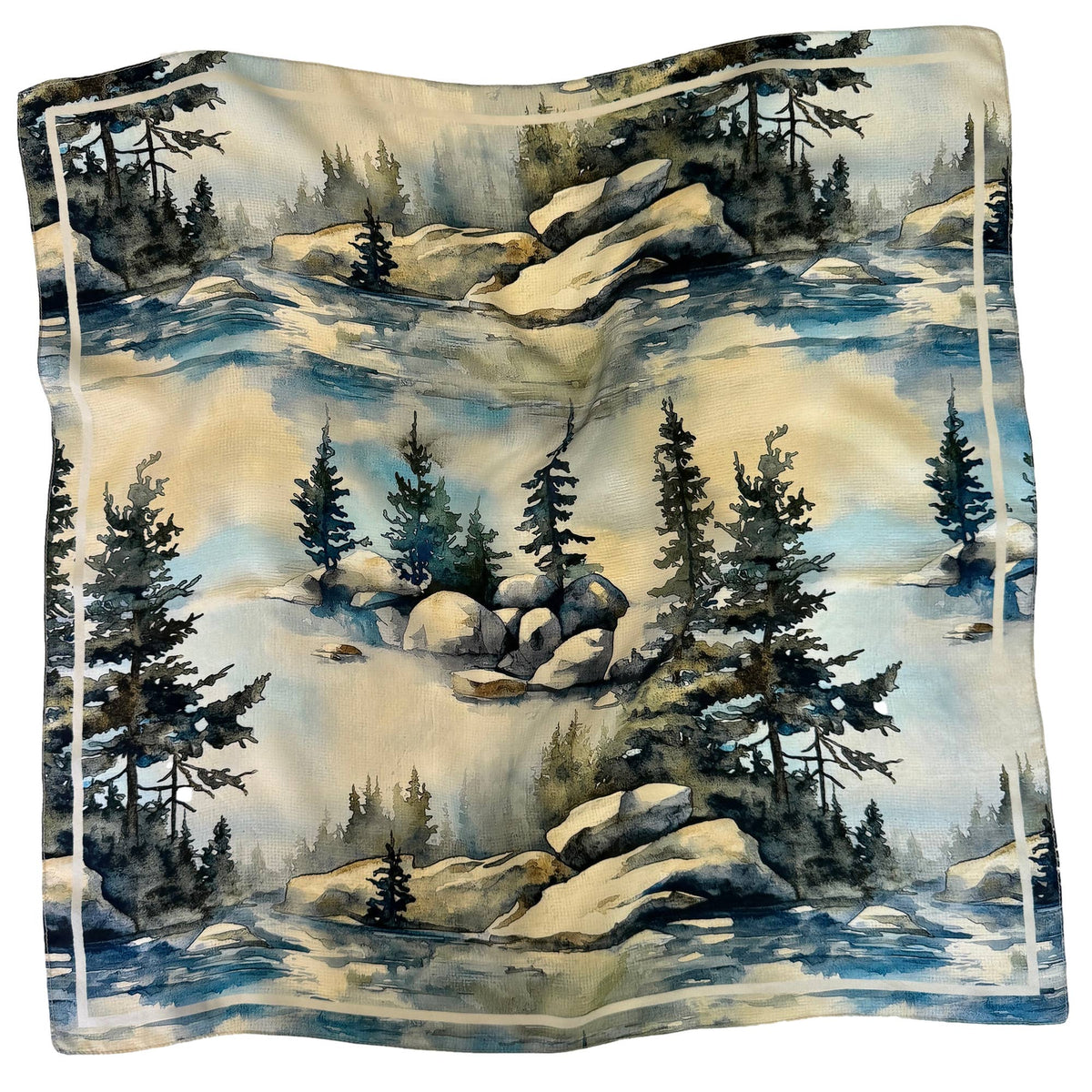 Granby 100% Silk Square Scarf