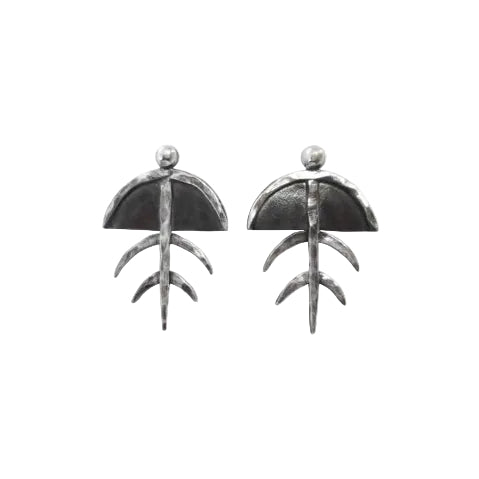 Trilobite Post Earrings