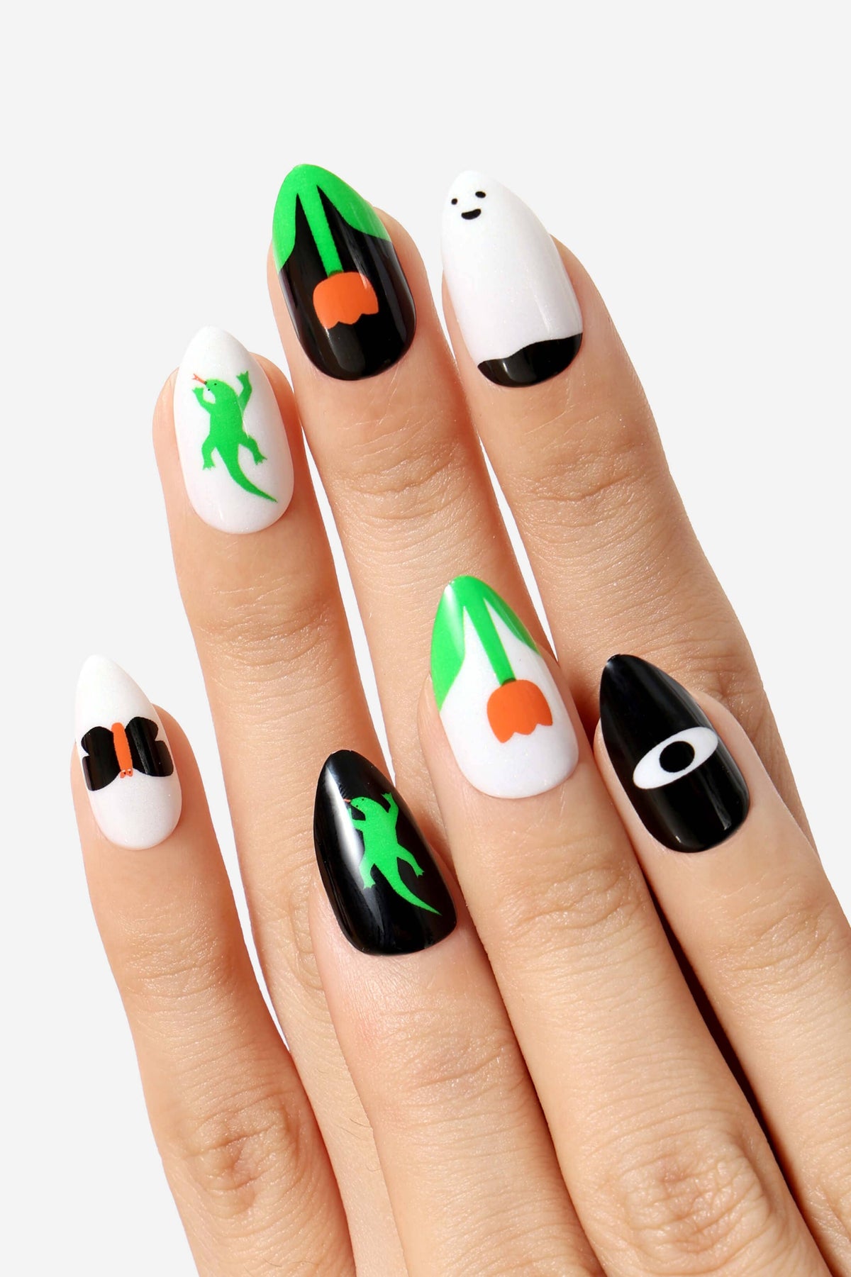 Ghost and Shark - Press-on Nails By Lorien Stern