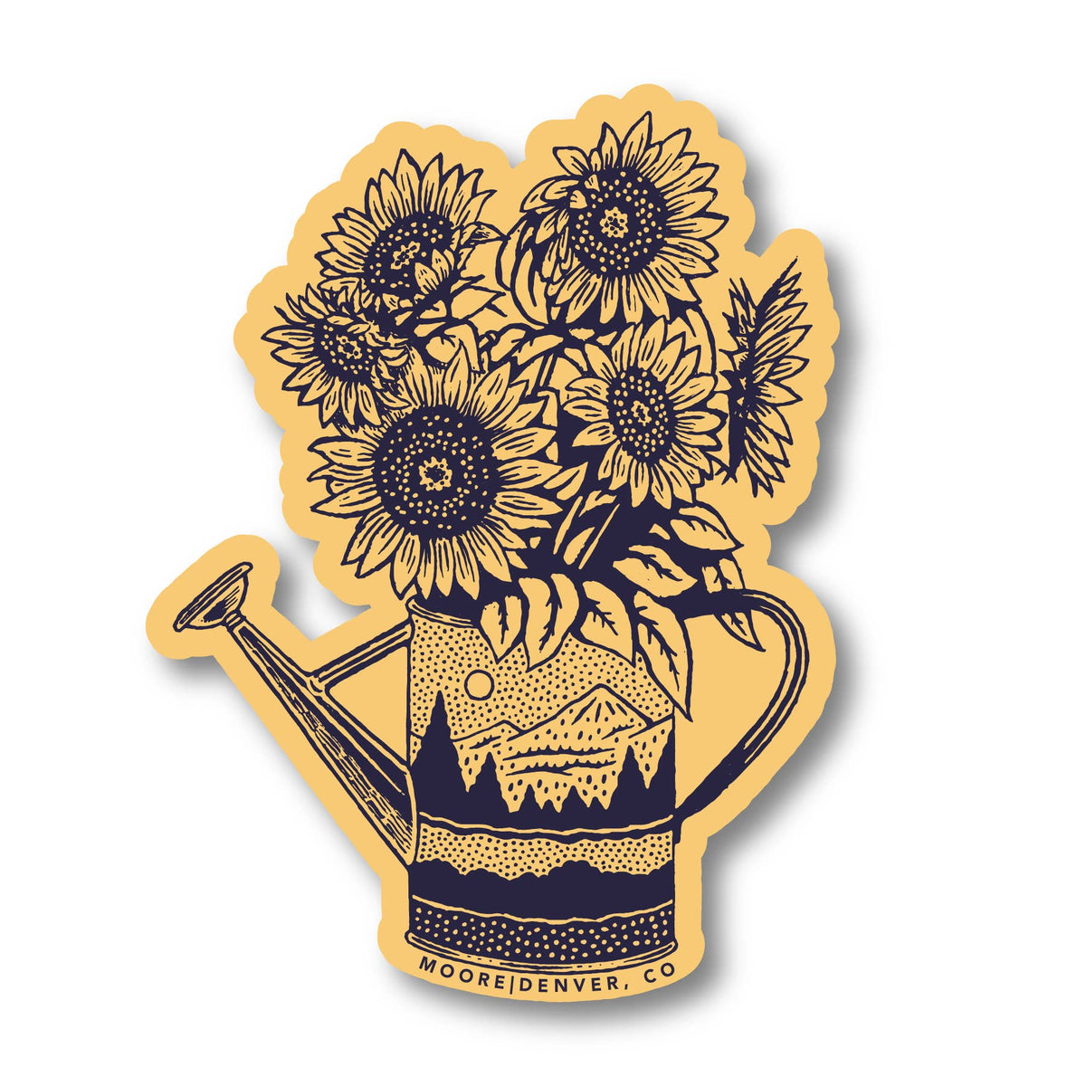 Sunflower Sticker