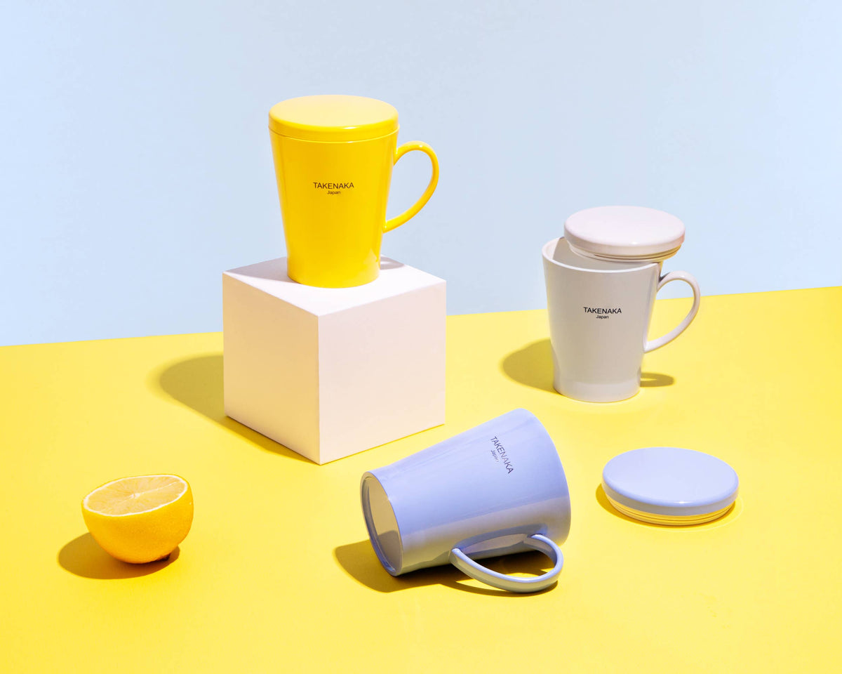 Lemon Zest Mug and a Lid