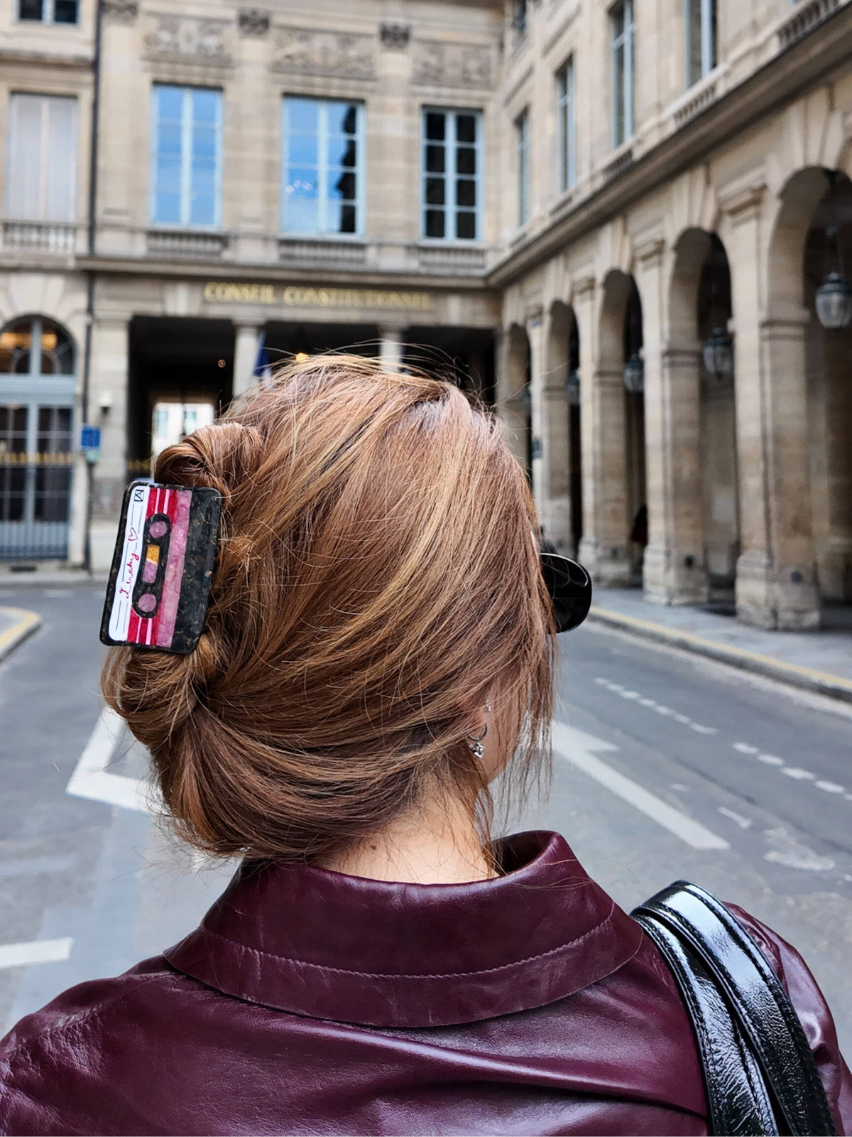 Lucky Cassette Claw Hair Clip