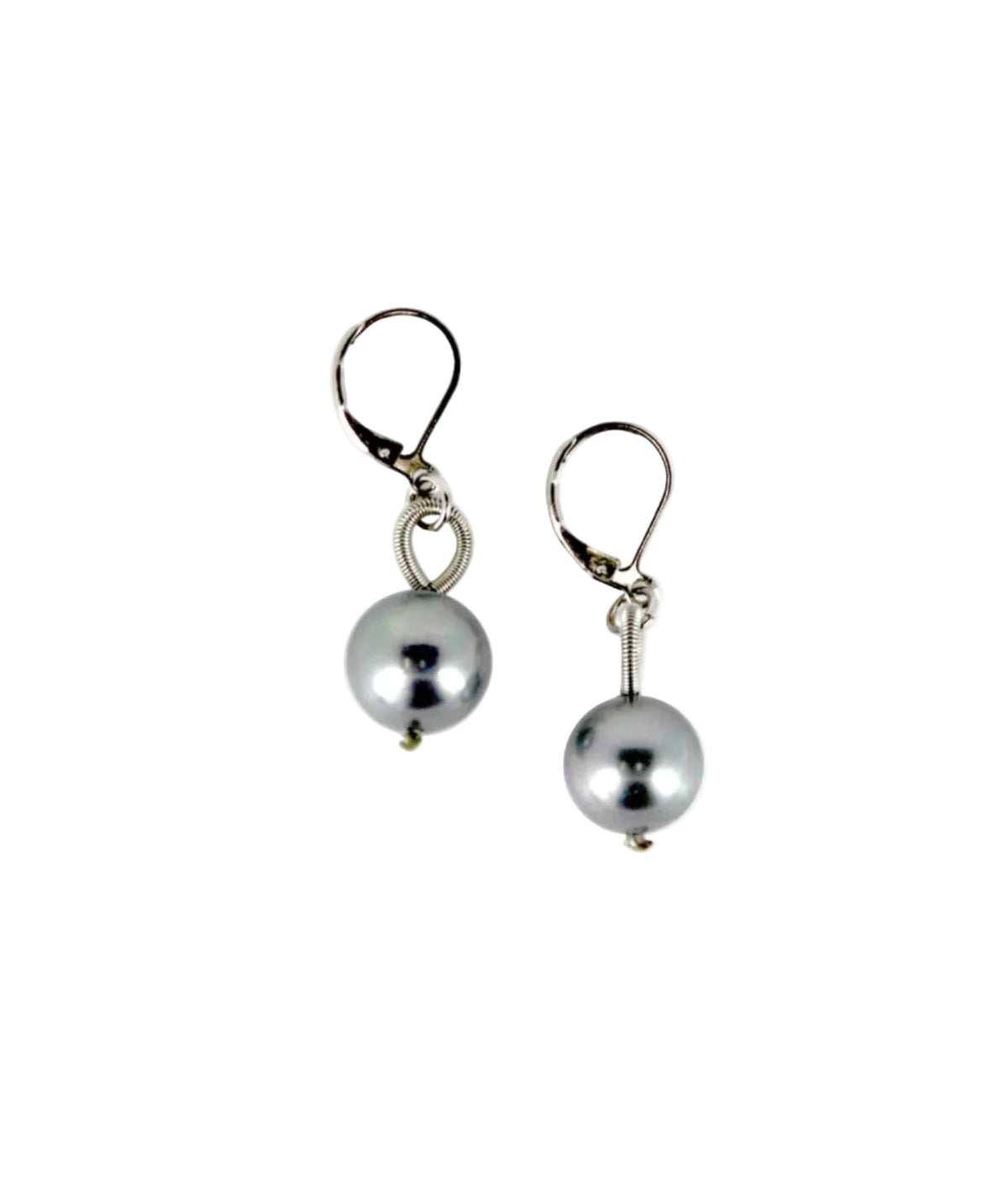 Silver Pearl Drop