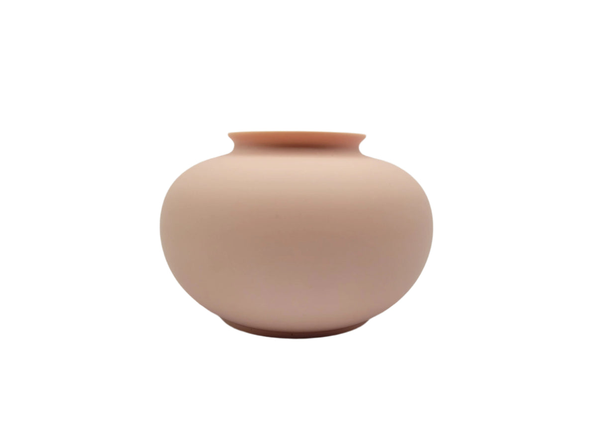Matte Porcelain Mini Apple Vase