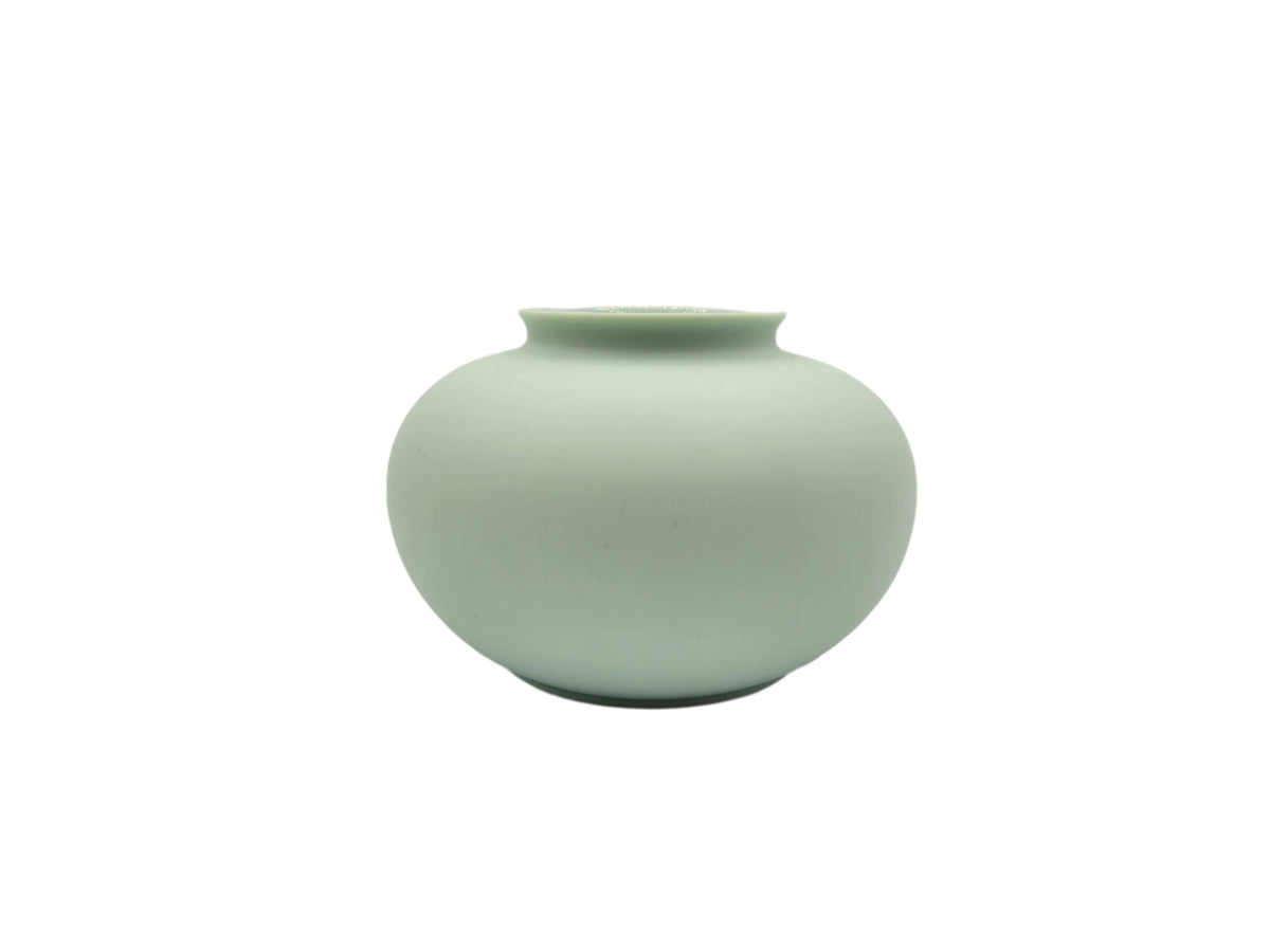 Matte Porcelain Mini Apple Vase