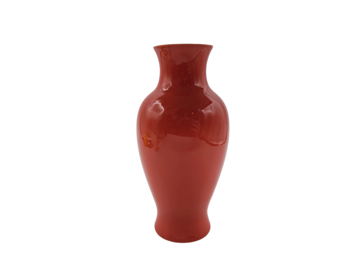 Glossy Porcelain Mini Pear Vase